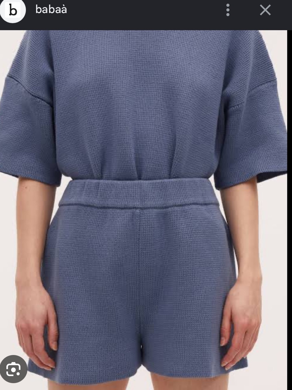 Babaa shorts no35 midnight ocean